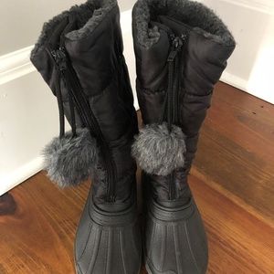 Pajar Kids Skylar Snow Boots Black Waterproof